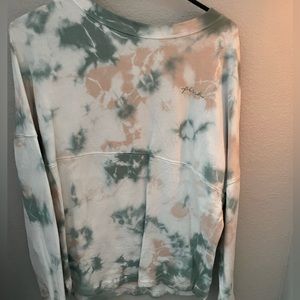 PINK| Tie dye oversized sweater